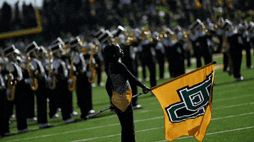 Football Marching GIF by Baylor University