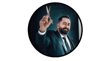 Caner Bacaksiz Sticker by Saloon Caner Bacaksız - Saç tasarım & Güzellik