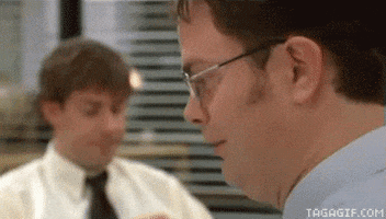 the office smile GIF