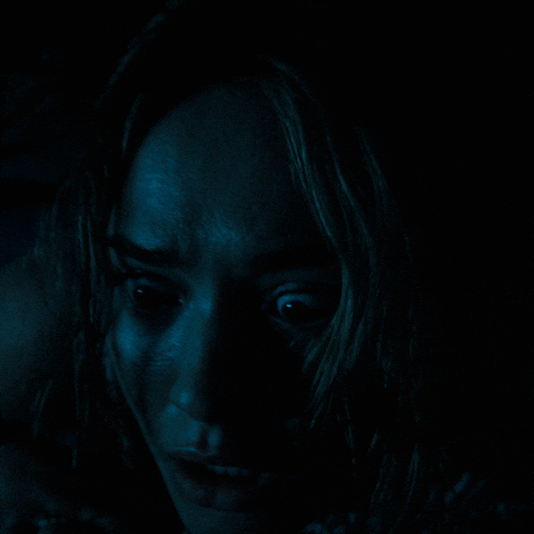 Scared GIF by Primate Movie