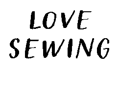 Lovesewing Sticker by Lise Tailor