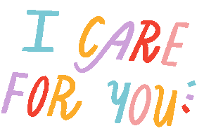 Care Positivity Sticker