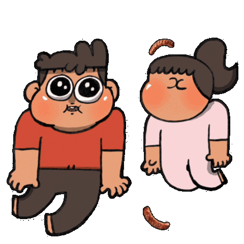 Croissant Sticker by JetZ Snack