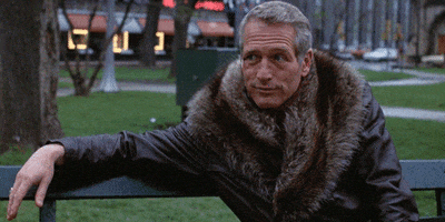 unbothered paul newman GIF