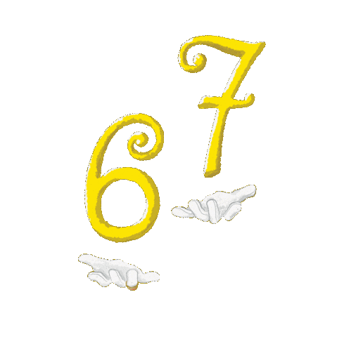 6 7 Sticker
