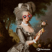 Marie Antoinette Crypto GIF by PermissionIO