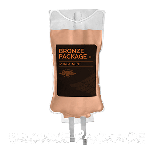 Bronze Package Sticker by Mobile IV Nurses