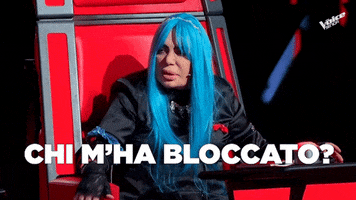 The Voice Senior Block GIF by The Voice of Italy