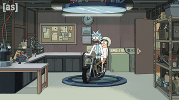 Driving Rick And Morty GIF by Adult Swim