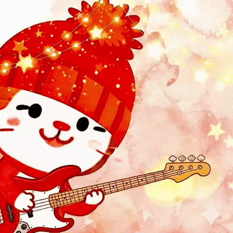 Cat Guitar GIF