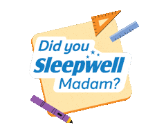 Did you Sleepwell? Sticker