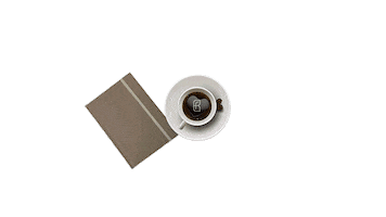 Organize Coffee Time Sticker by Founders Beauty