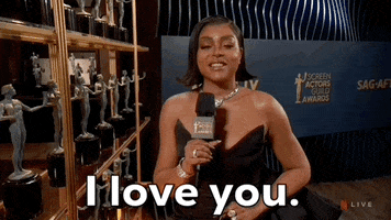 I Love You Taraji Henson GIF by SAG Awards
