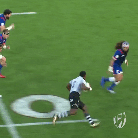 fiji rugby skill GIF by World Rugby