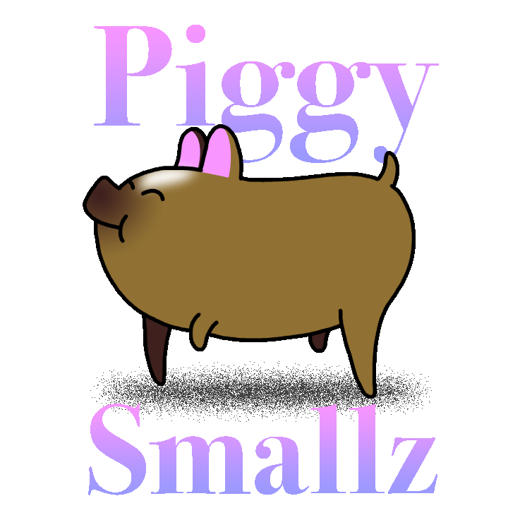 Micro Pig Piggy Smallz Sticker by Jason Clarke for iOS & Android | GIPHY