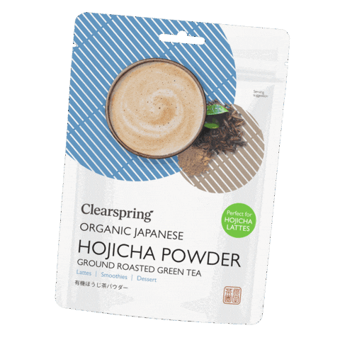 Hojicha Sticker by Clearspring Ltd
