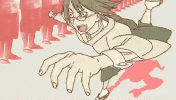 Zetsubou Sensei Despair GIF