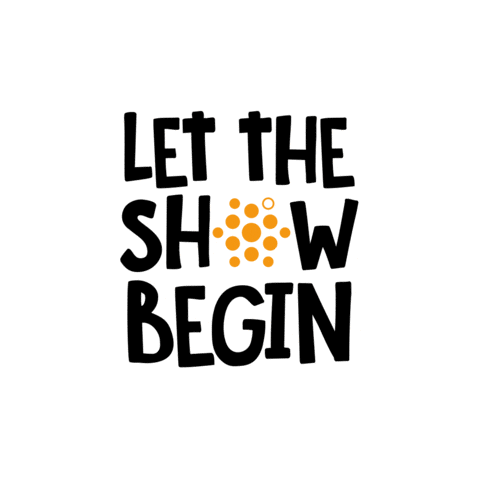 Let The Show Begin Sticker Sticker by livewelt