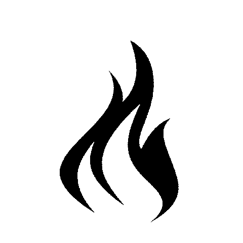 Fire Flame Sticker by StudioMix