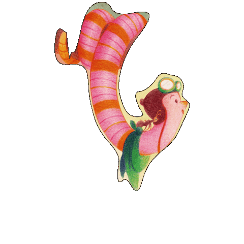 Cornelius Nilpferd Sticker by G&G Verlag