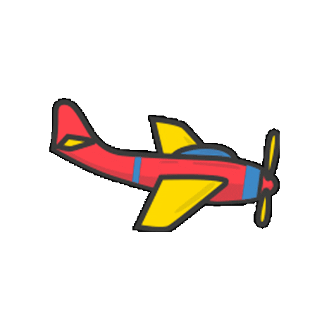 Rugby Plane Sticker by Bournemouth 7s Festival