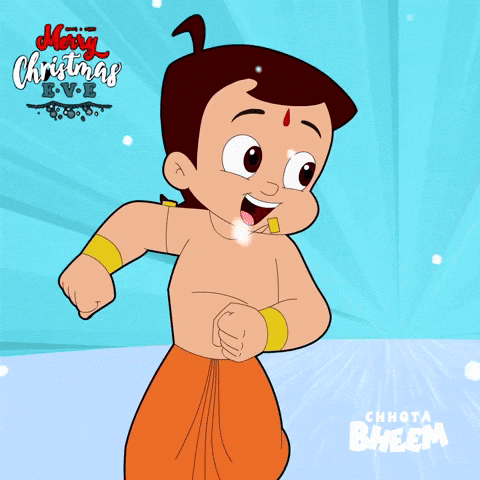 Merry Christmas GIF by Chhota Bheem