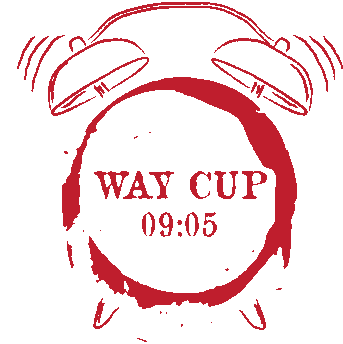 Way Cup Roaster Sticker