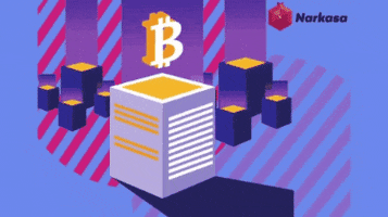 Bitcoin Crypto GIF by narkasa
