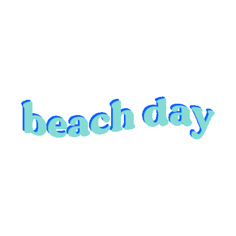 Beach Day Summer Sticker by kiholoclub