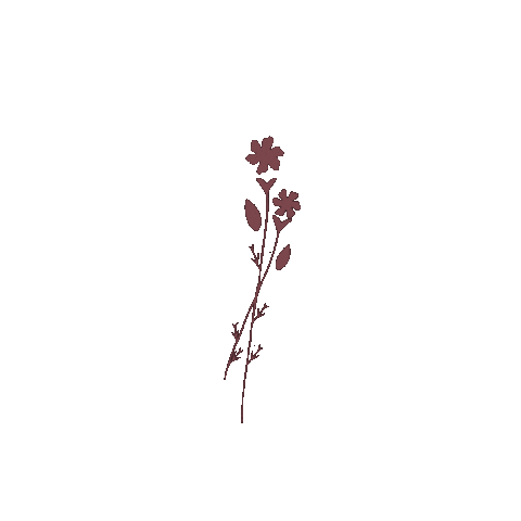 Flower Sticker
