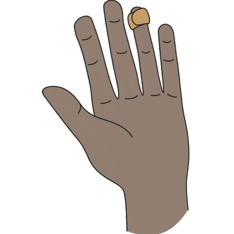 Hand Sticker by Nightingale Health