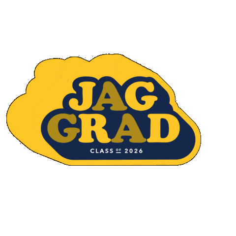 Graduation Jaguar Sticker by South Texas College
