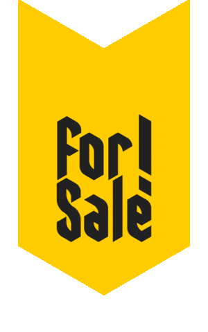 For Sale Arrow Sticker