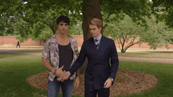 Prime Video Handshake GIF by Red, White & Royal Blue