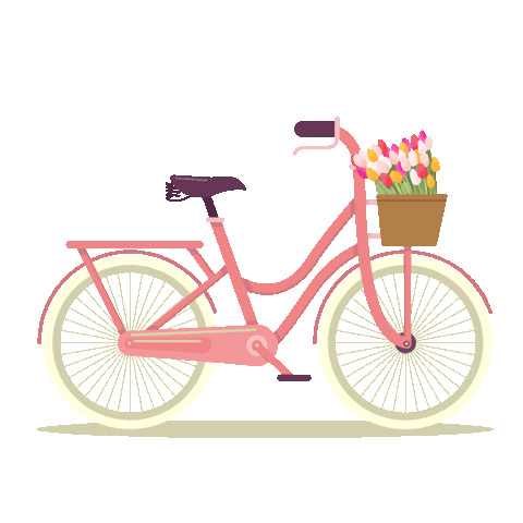 Flowers Spring Sticker by Little Buds UK