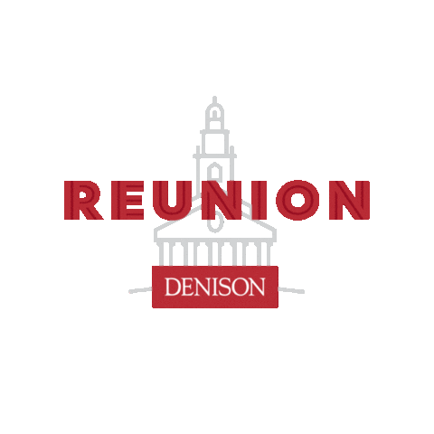 Denisonu Sticker by Denison University