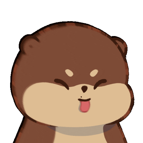 Tongue Hello Sticker by OchiTheOtter