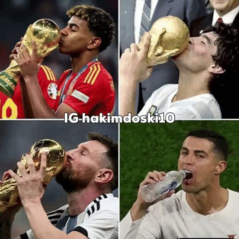 Cristiano Ronaldo Messi GIF