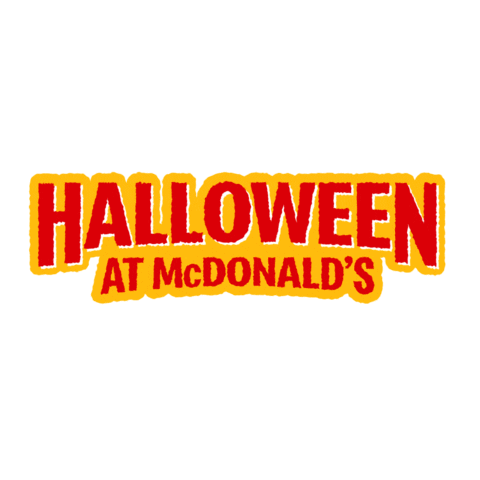 Happy Meal Halloween Sticker by McDonald’s UK