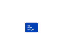 We Build Bridges Co Sticker