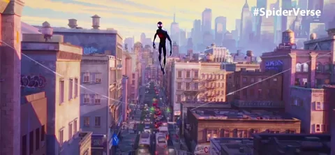 Spider-Man Spiderverse Movie GIF