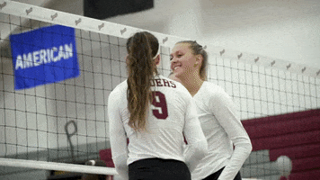 High Five Volleyball GIF by Colgate Athletics