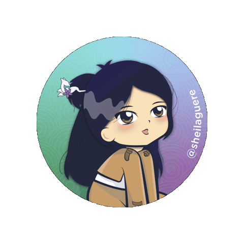 Chibi Webtoon Sticker