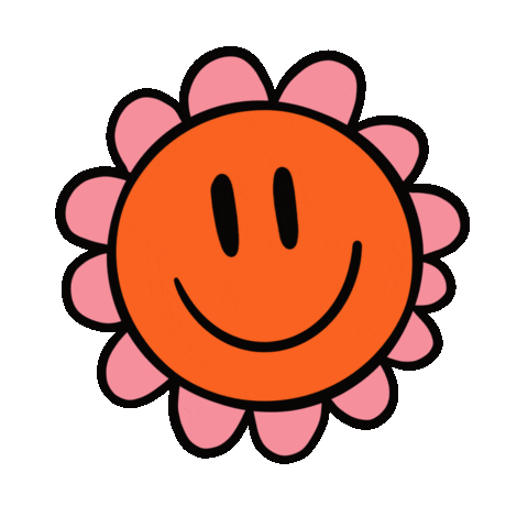 Happy Smiley Face Sticker by Doodle by Meg
