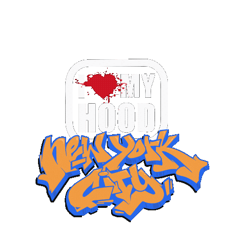 New York City Nyc Sticker by I LOVE MY HOOD