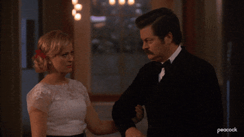 Parks And Recreation Wedding GIF by PeacockTV