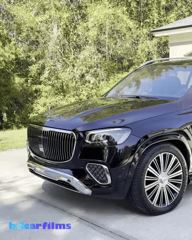 Mercedes Benz Bouncing Car GIF