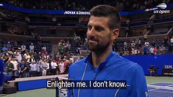 I Dont Know Michelle Obama GIF by US Open
