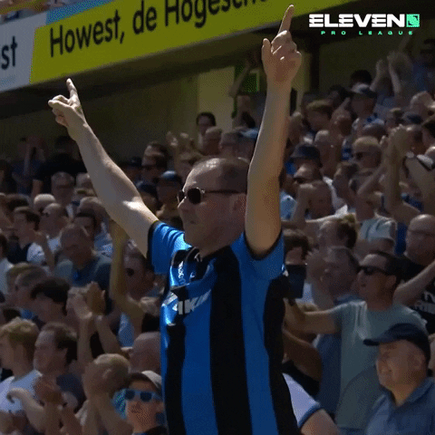 Happy Club Brugge GIF by ElevenSportsBE