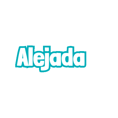 Aléjate con Ale Sticker
